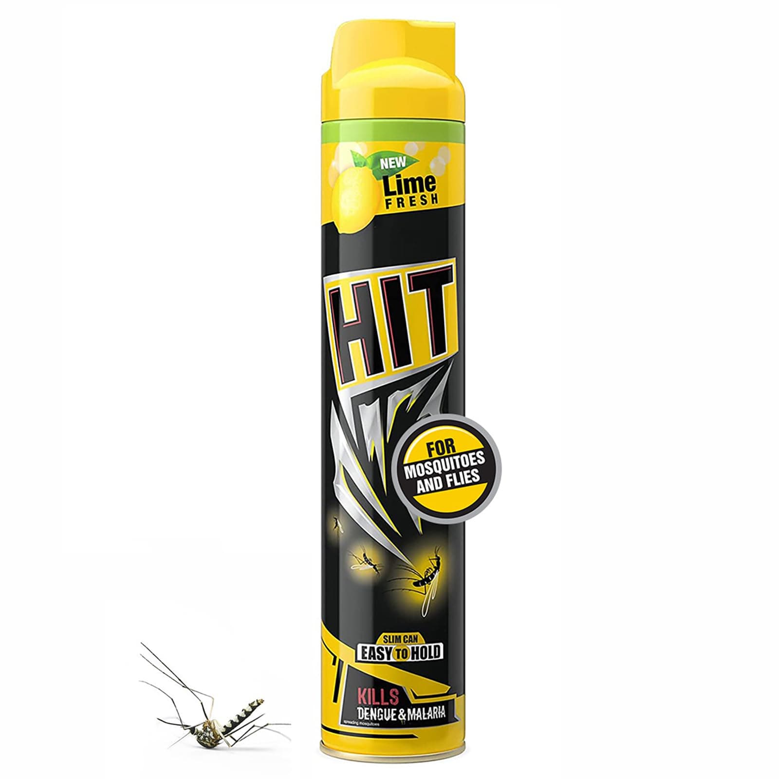 Flying Insect Killer - Mosquito & Fly Killer Spray | Lime Fragrance | Instant Kill | Protection from Dengue & Malaria, 400ml
