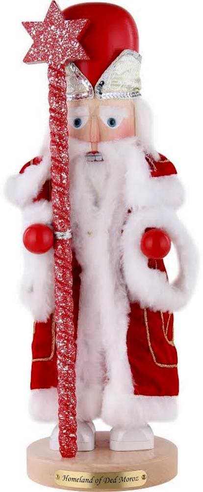 Retired Signed Karla SteinbachRed Russian Homeland of Ded Moroz Steinbach Family Nutcracker