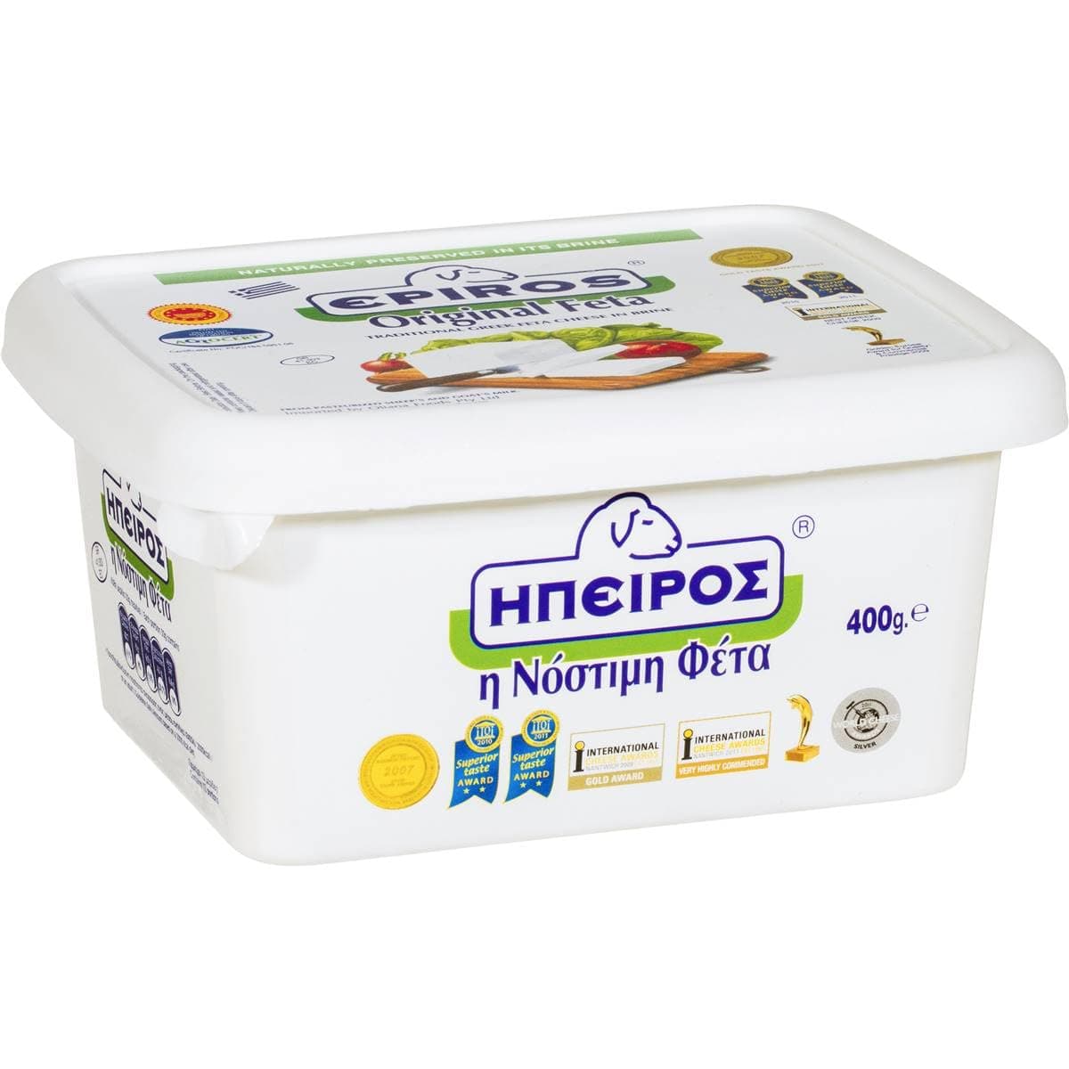 Epiros Original Feta Packed in Brine - 14 oz
