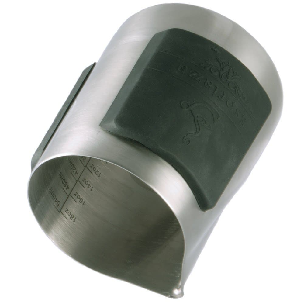 20oz / 600ml Espriazza Professional Frothing Pitcher, Milk Frother Cup, with Heat Resistant Silicone Grip Pads, Stainless Steel