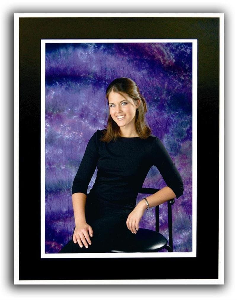 Cardboard Photo Easel Frame - 4x6 - Pack of 50 Black and White