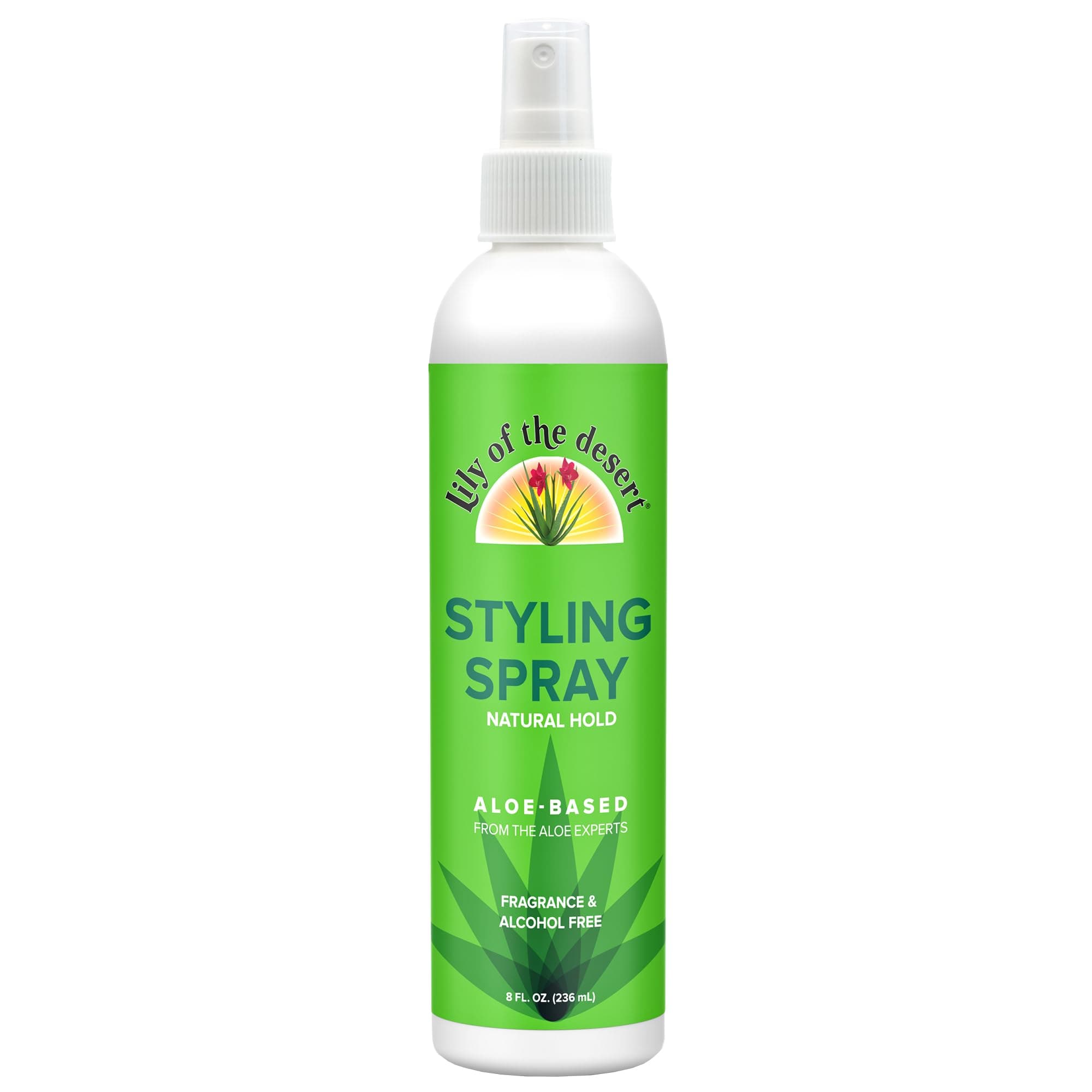 Lily of the Desert Aloe 80 Organics Styling Spray, Aloe Vera, 8-Ounce