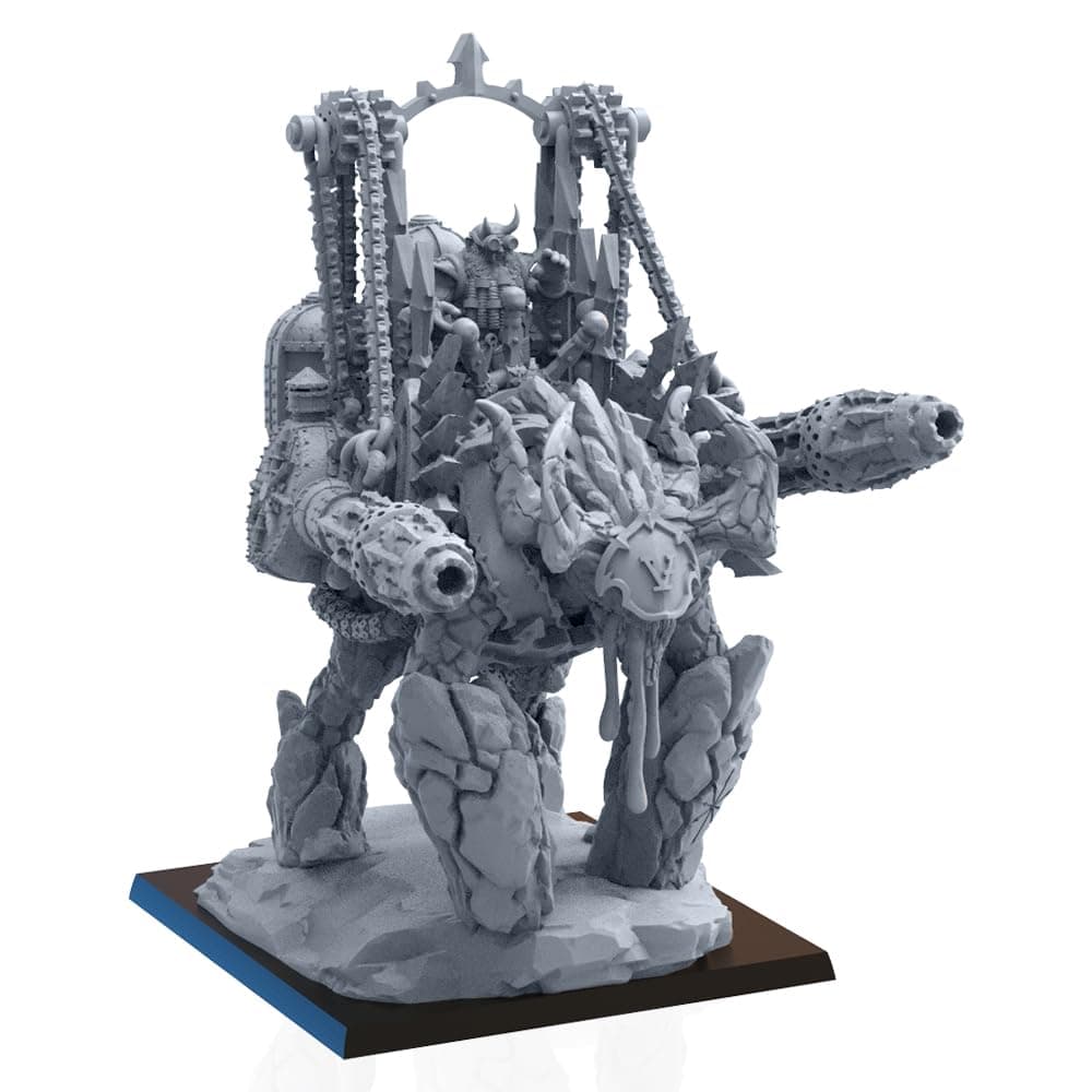 Lava Launcher Miniature Figure, 100% Resin - 130mm Tall