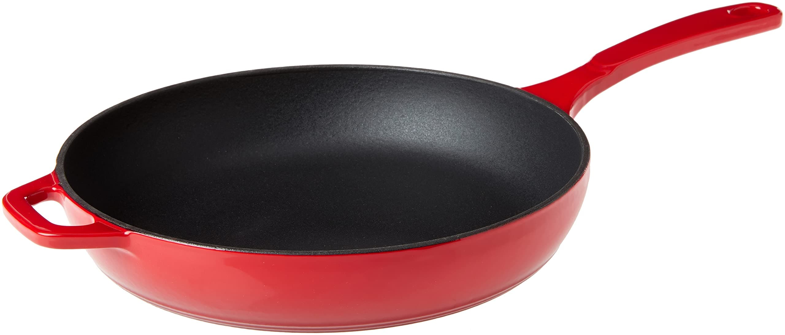 Enamel Coated Cast Iron 27.9cm Skillet - Red