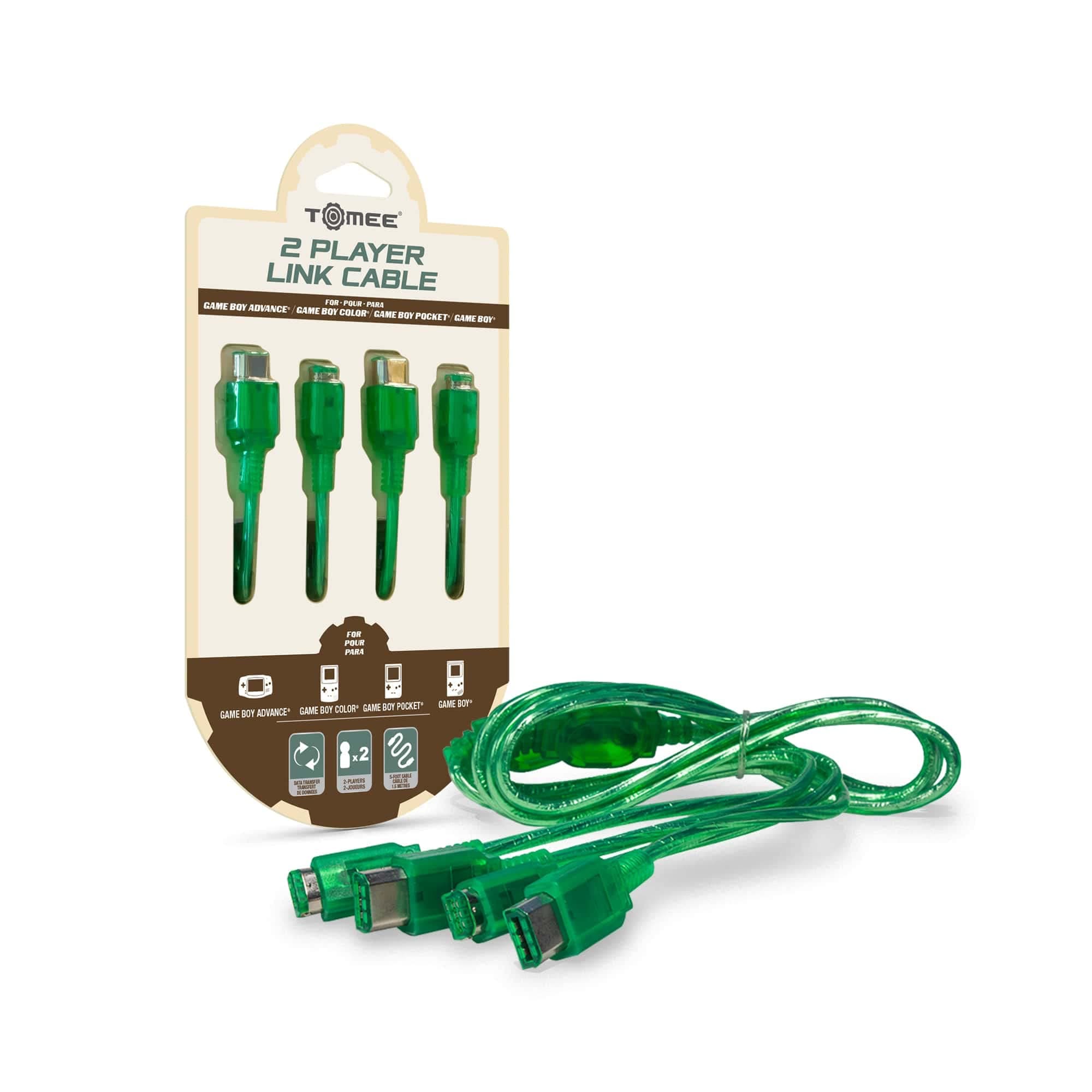 Tomee 2 Player Link Cable for Game Boy Color/ Game Boy Pocket/ Game Boy