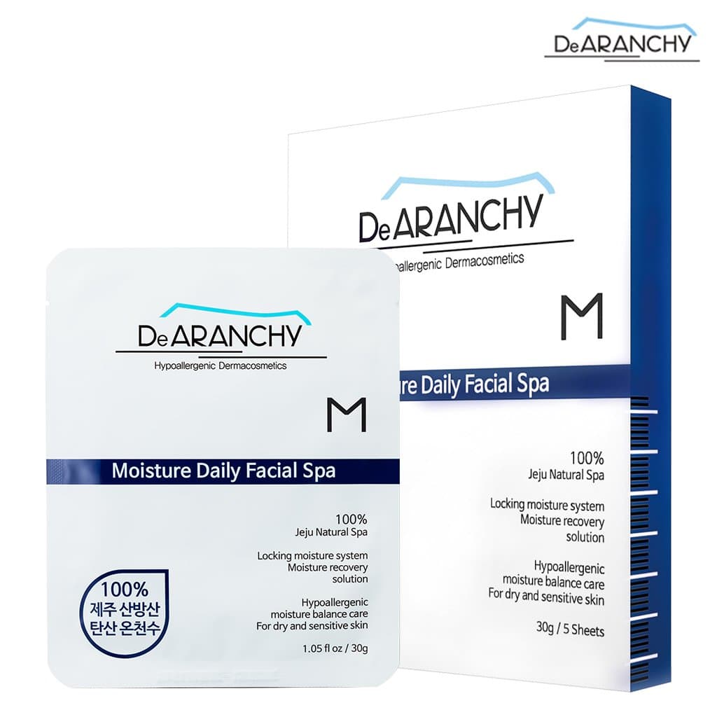 Dearanchy Moisture Daily Facial Spa, 5 Count