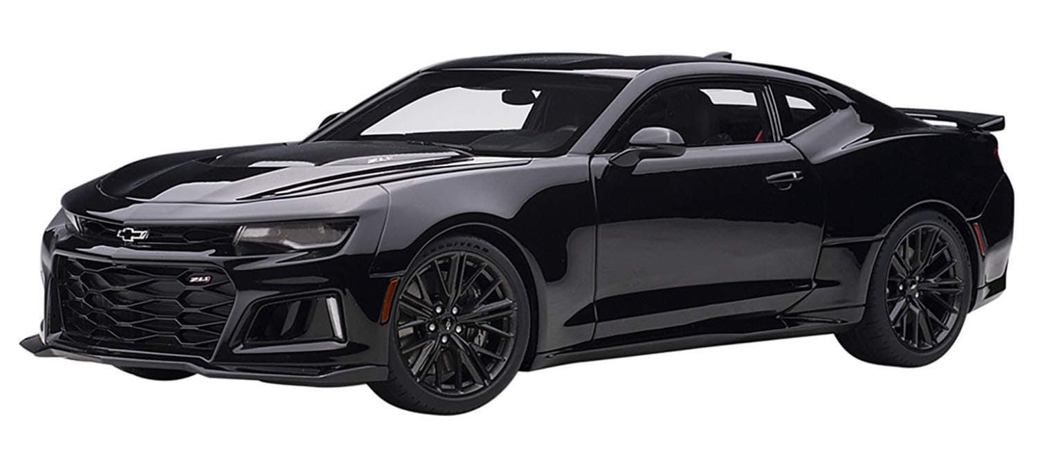 AUTOart 1/18 Model Car of Chevy Camaro ZL1 Black 71207