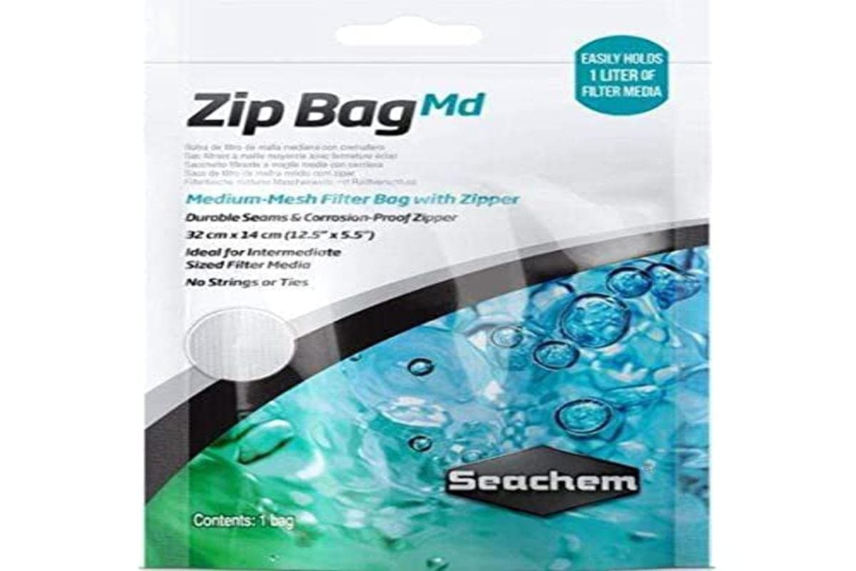 Seachem Zip Media Bag Medium Mesh (12.5" x 5.5")