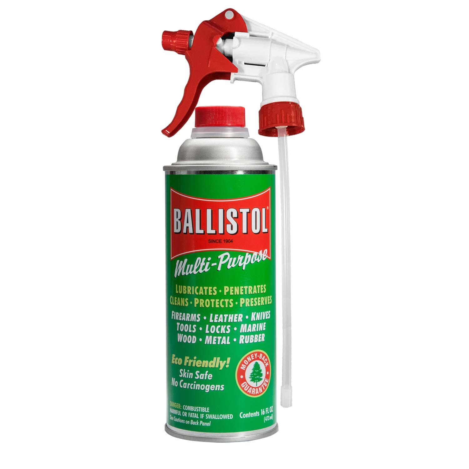 Ballistol Multi-Purpose Can Lubricant Cleaner Protectant 16 oz, Single with 1 Sprayer