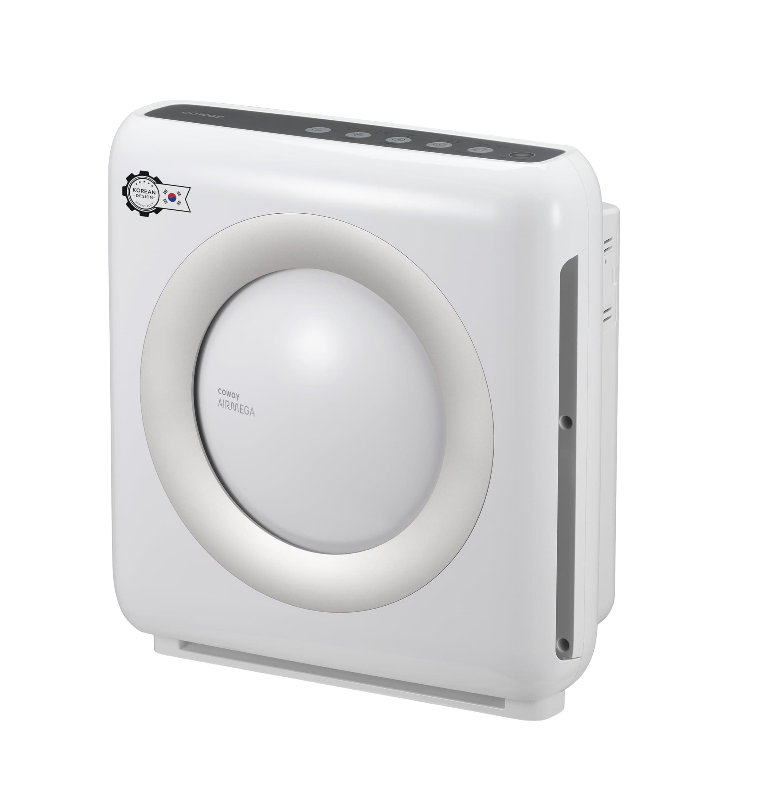 COWAY Air Purifier for Large Home Bedroom 1,748ft², USA Best Air Purifier by NYT, 3-in-1 Filter, GreenHEPA, Air Quality Monitor, Removes 99.99% Pet, Dust, Odours, Allergies, Quiet 24db, Mighty White