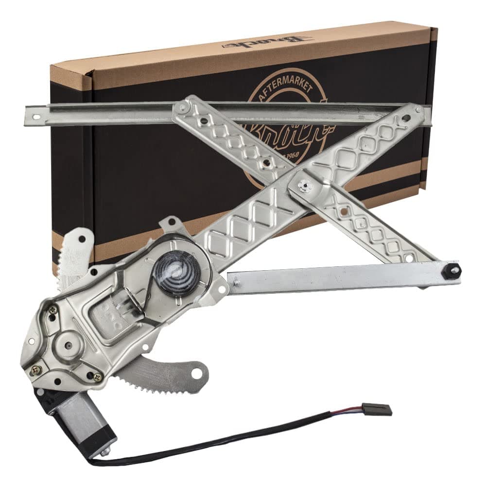 AutoandArt Replacement Passengers Front Power Window Lift Regulator with Motor Assembly Compatible with 2001 F150 Crew Cab Pickup 97-02 Expedition/98-02 Navigator