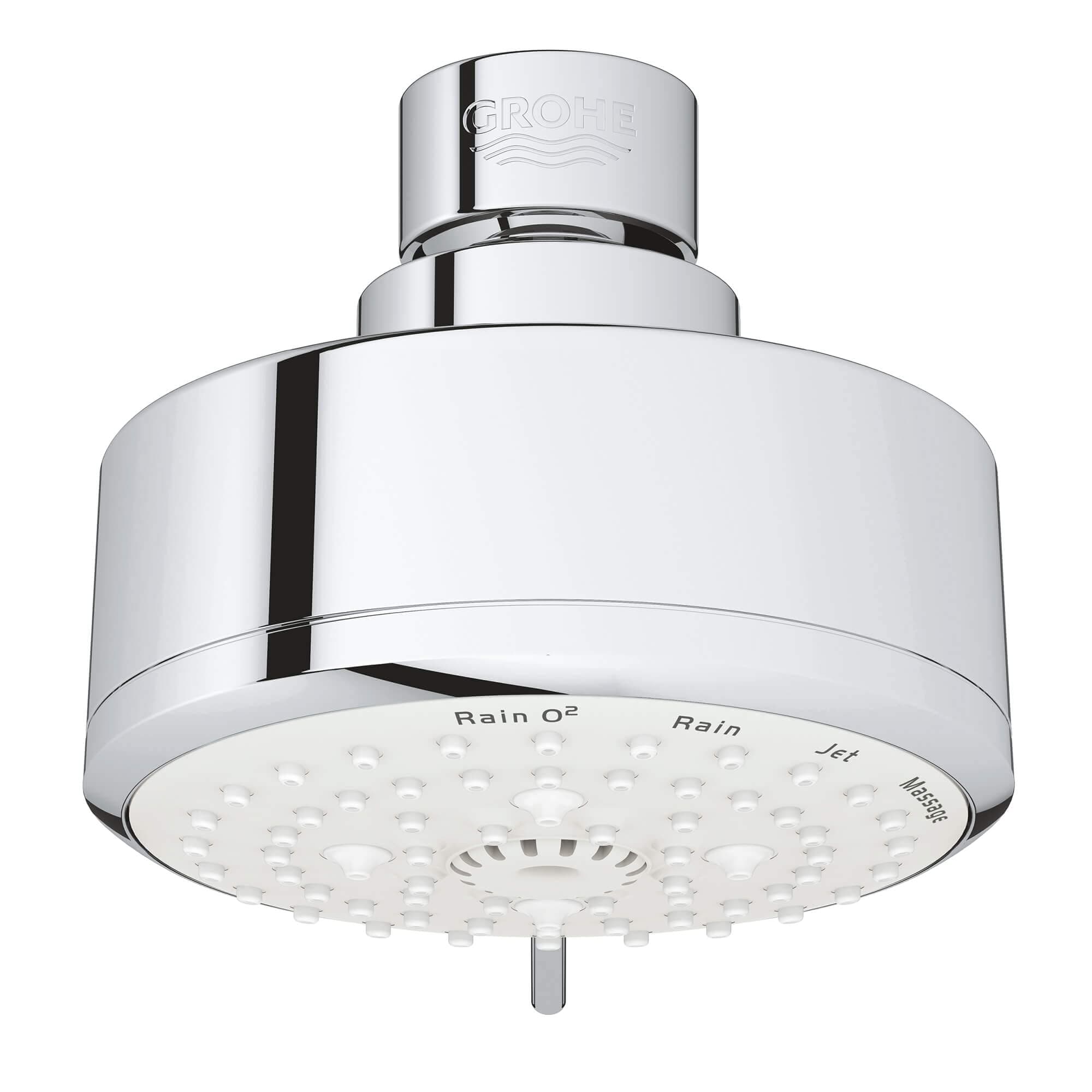 Shower And Bathroom Fixtures, Tempesta Cosmopolitan Shower Head 1004 Sprays, 27591001