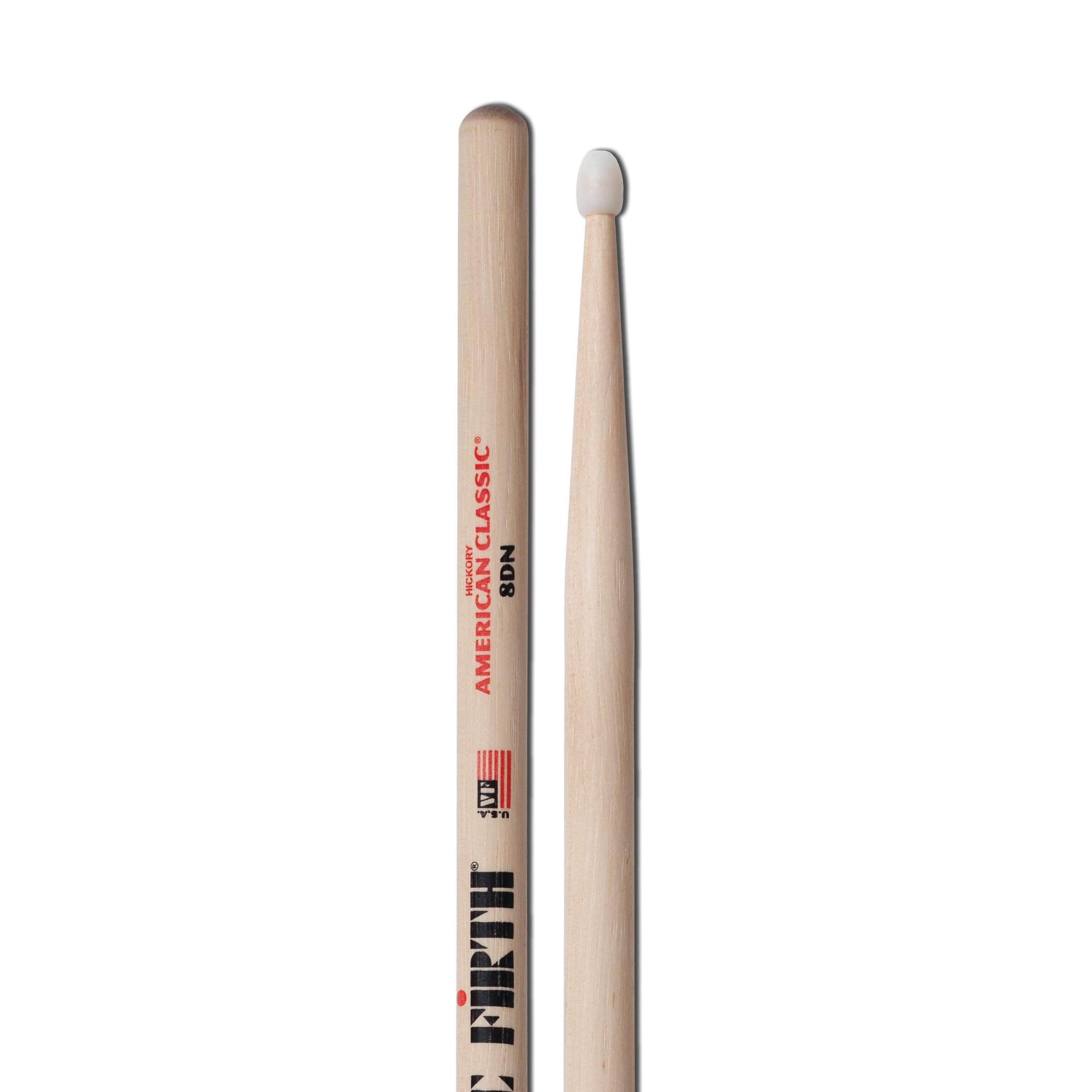 Vic Firth American Classic Jazz 8DN - nylon tip