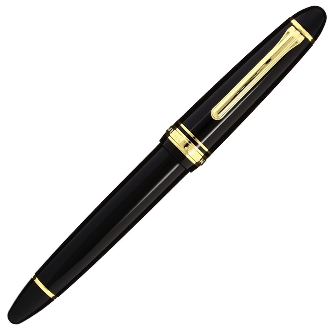 1911 Large Black GT 21K Gold Medium Point Fountain Pen - 11-2021-420 by Sailor