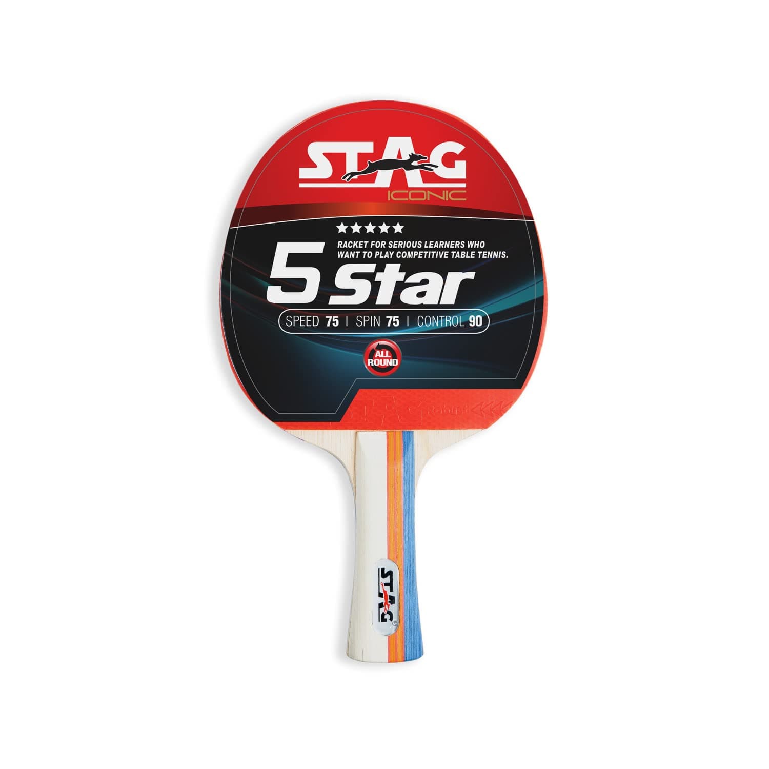 STAG Unisex-Youth 3 Star Supreme Table Tennis Plastic Ball Pack of 3