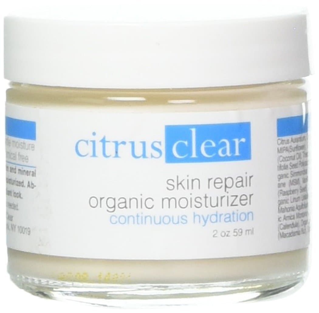 Organic Skin Repair Moisturizer - w/Citrus Vitamins & Minerals