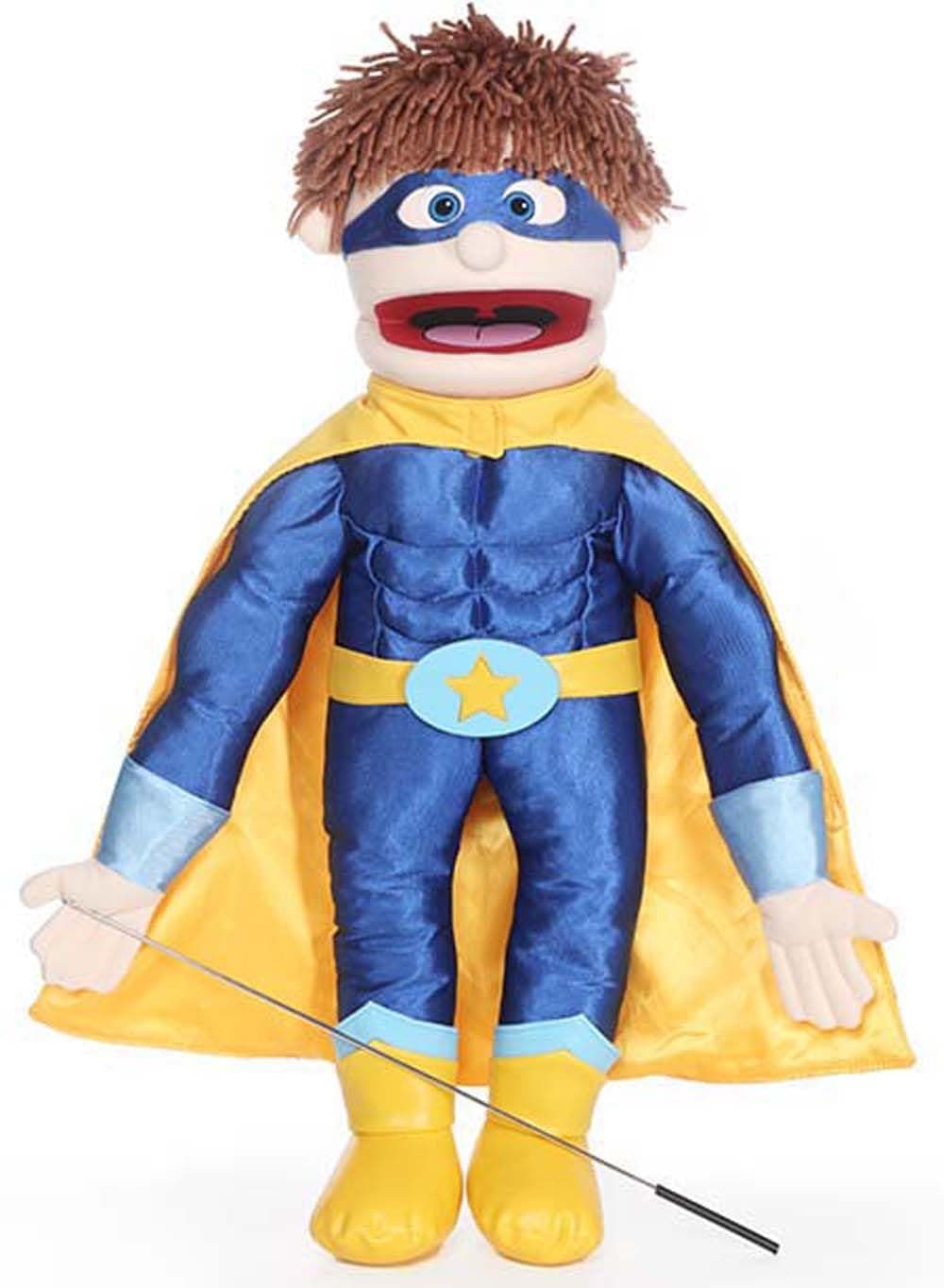 25" Superhero, Peach Boy, Full Body, Ventriloquist Style