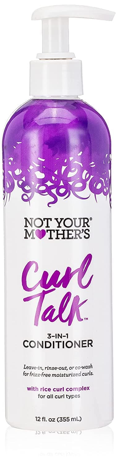 Not Your Mothers Curl Talk Conditioner 3-In-1 12 Ounce Pump (355ml)