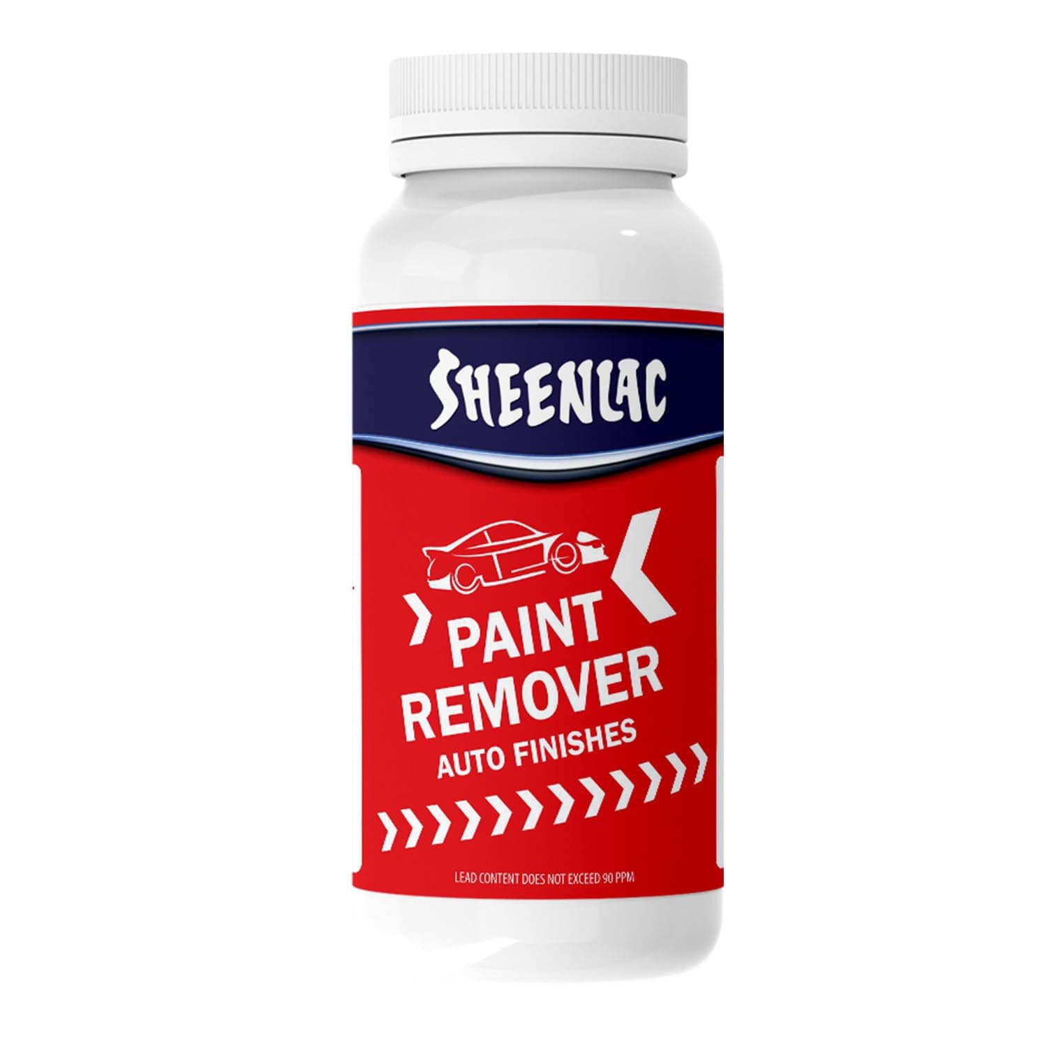 SHEENLAC Paint Remover For Automobiles | Walls | Wood Furnitures Solvent-Based Wax Type Acting On All Type Of Paints (0.5 Liters, 500, Millilitre), White