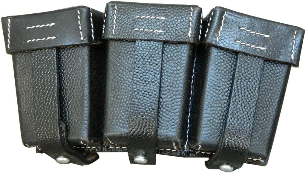 WWII German K98 Ammo Pouch/ WW2 K98 Pouch Black