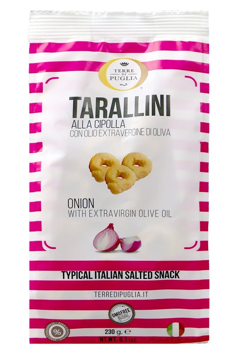 Terre di Puglia Onion Taralli - 250gr