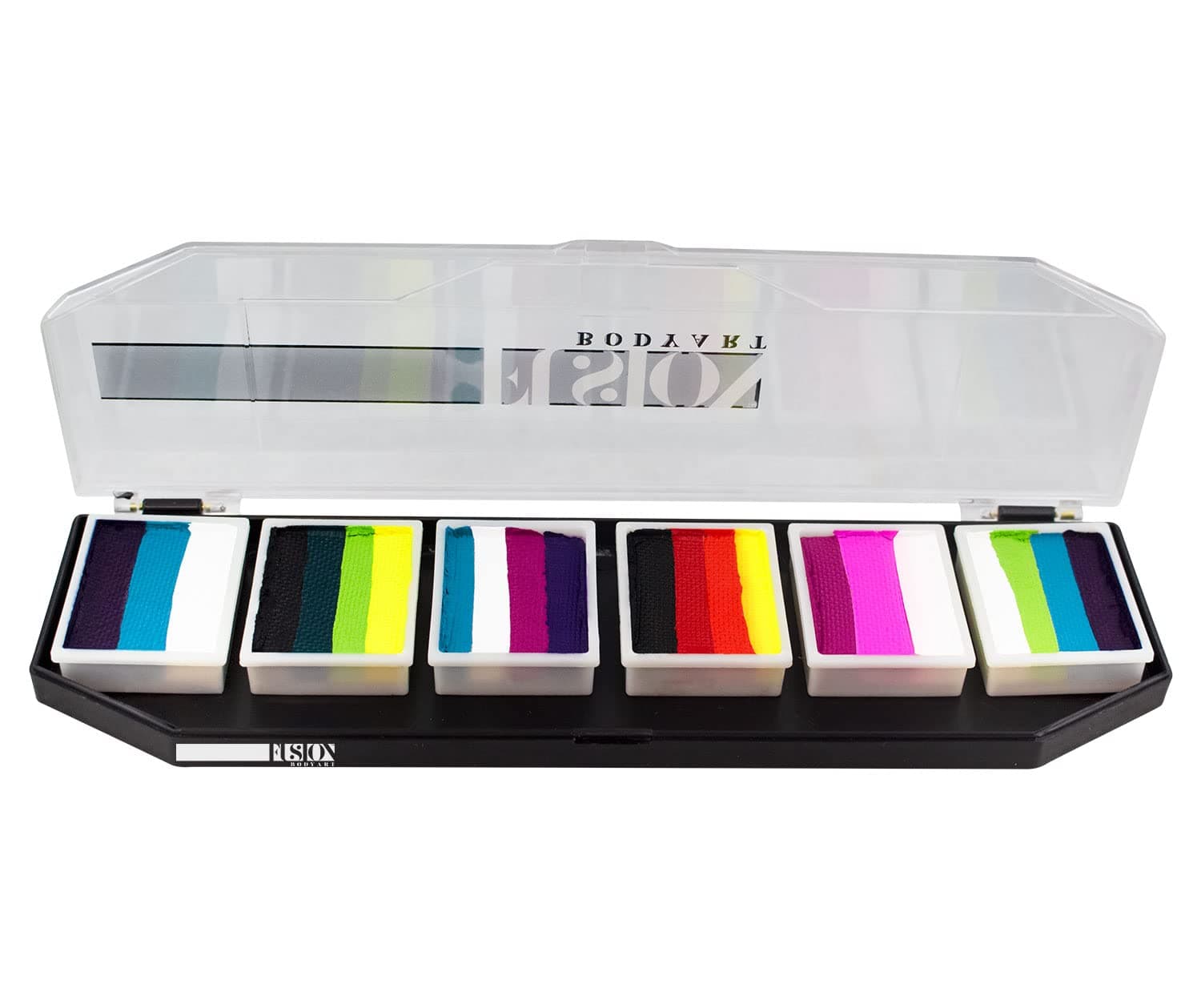 Fusion Body Art Rainbow Burst Palette