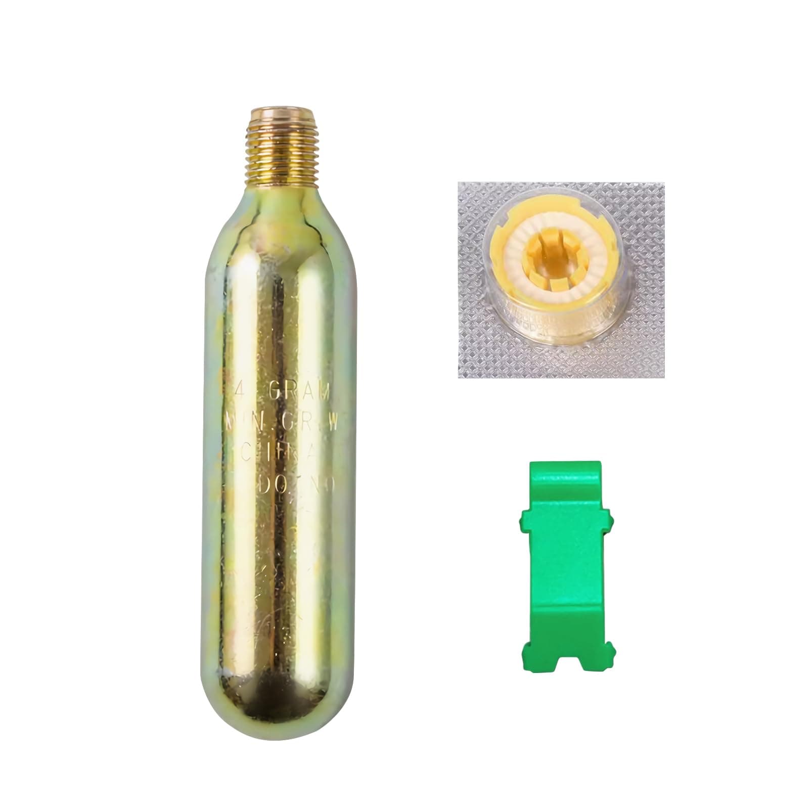 C02 Auto Manual PFD Rearming Kit, Metal Cartridge, 24 Grams