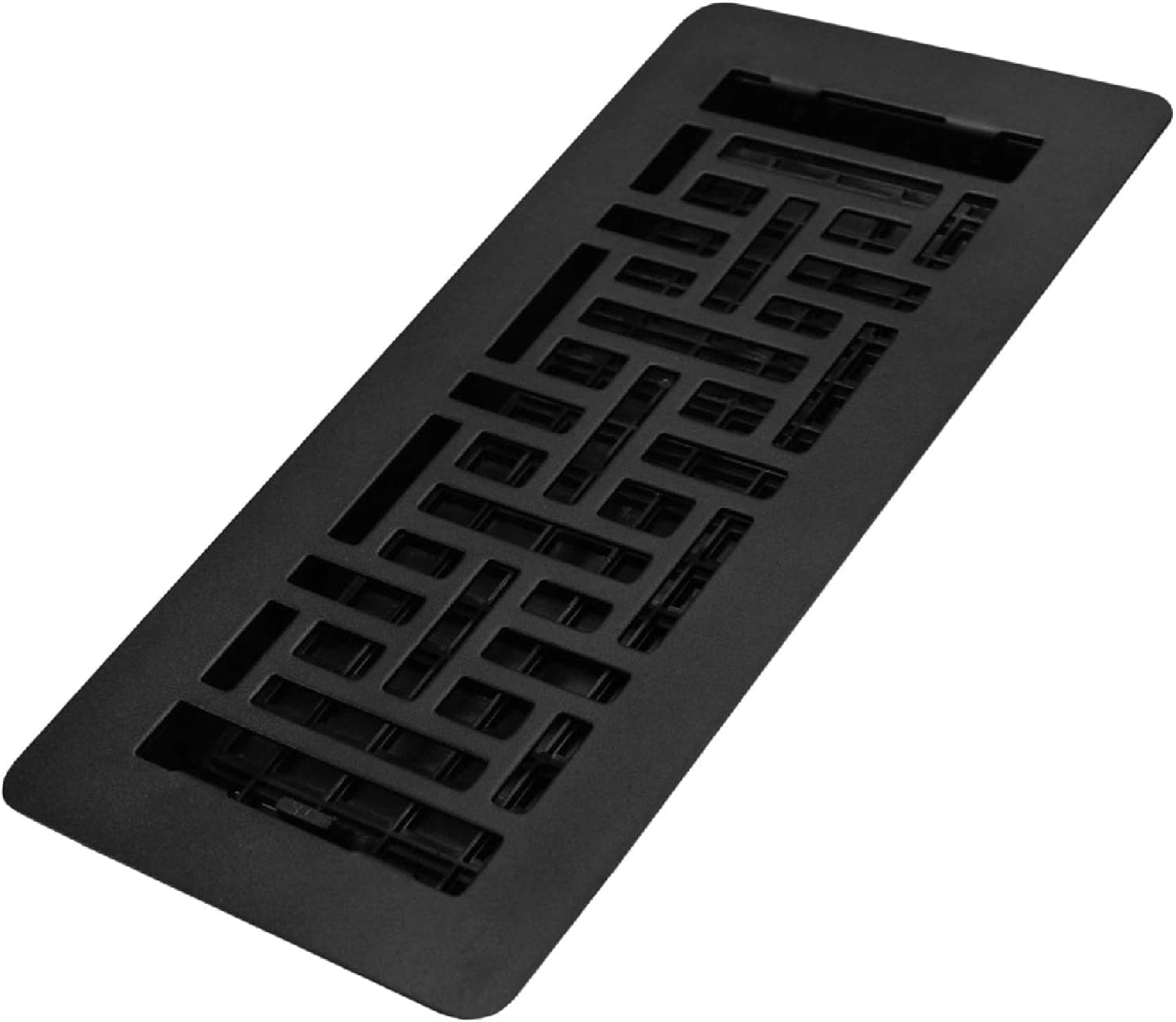 - LAJH410-BLK Low Profile Grates, 4X10, Oriental, Textured Black