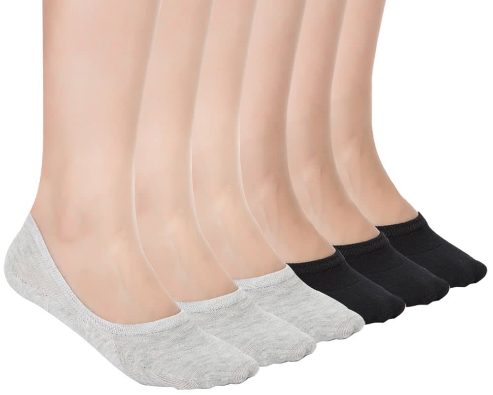 Losa Kute6 Pairs Women’s Casual No Show Socks Anti-Slip Socks …
