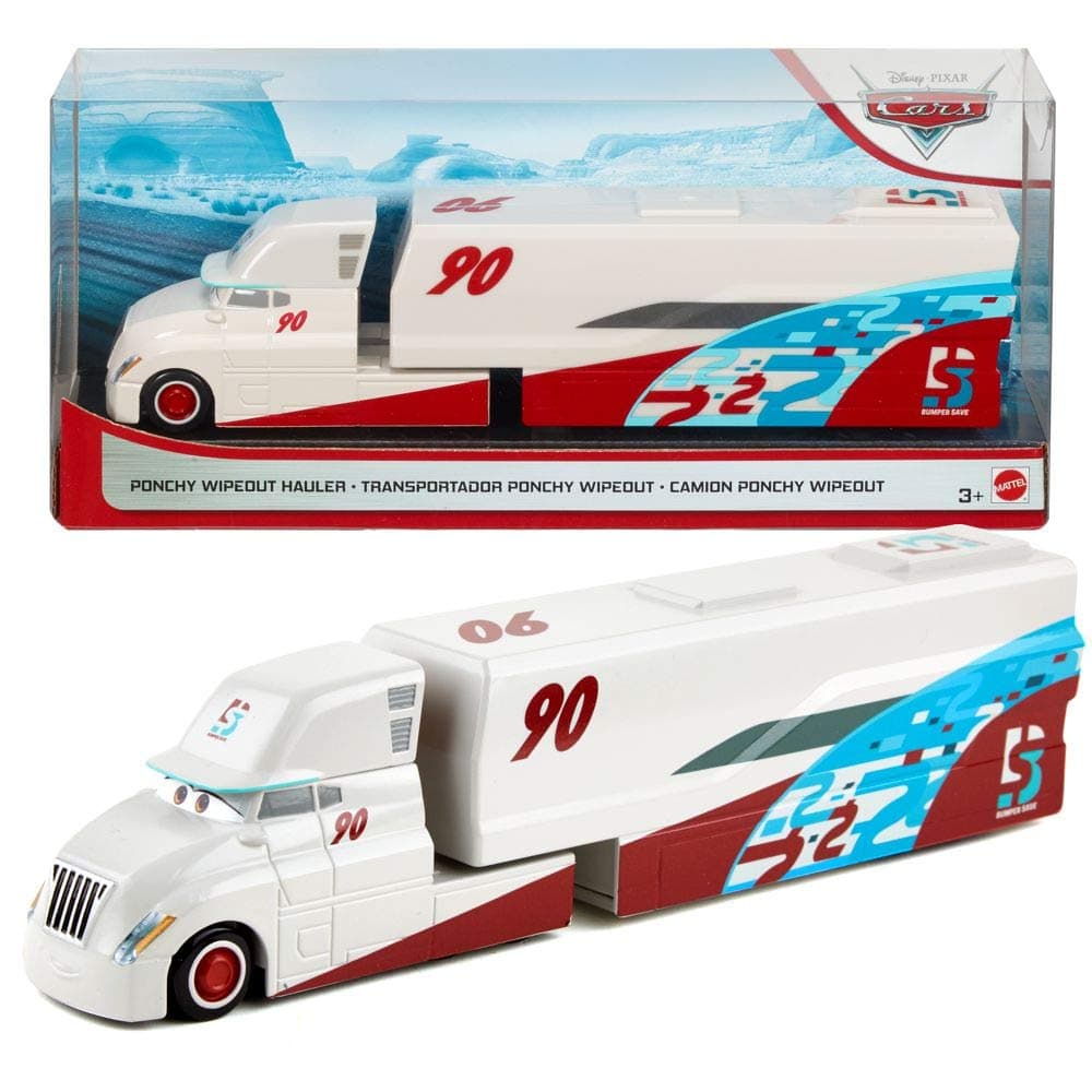 Disney Pixar Cars Bumper Save Ponchy Wipeout / Paul Conrev Hauler