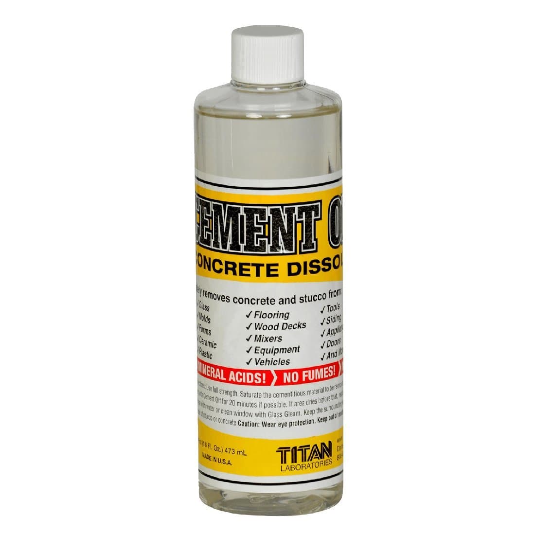 Cement Off Concrete Dissolver (1 Pint) Set of 2 2 set