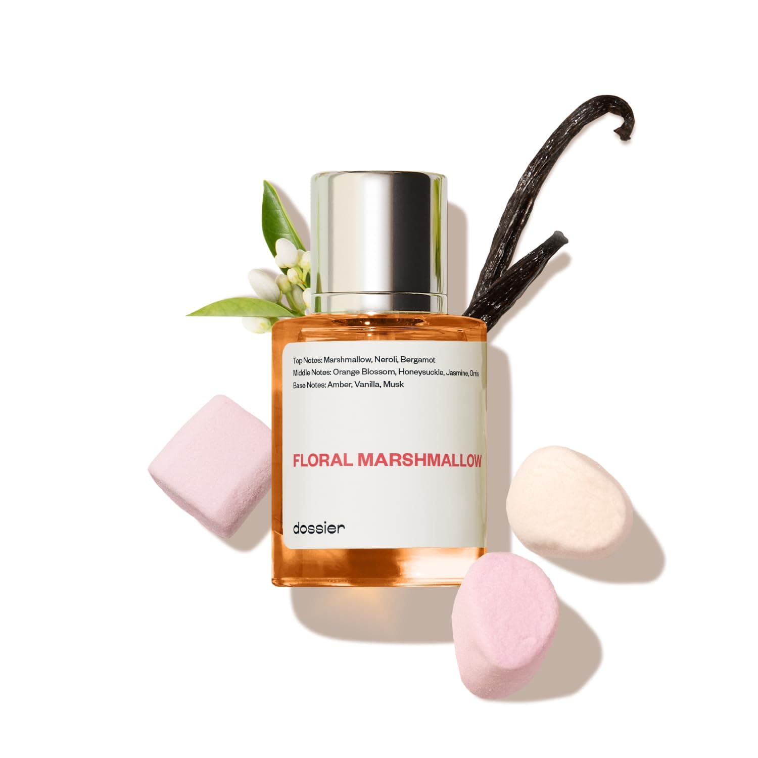 Eau de Parfum - Floral Marshmallow - Inspired by By Kilian's Love,Don't Be Shy - Perfume Luxury - Pure Infused - Paraben-Free - Vegan - Feminine - For Women -Fragrance 1.7 Fl 0z (Spray 50ml)