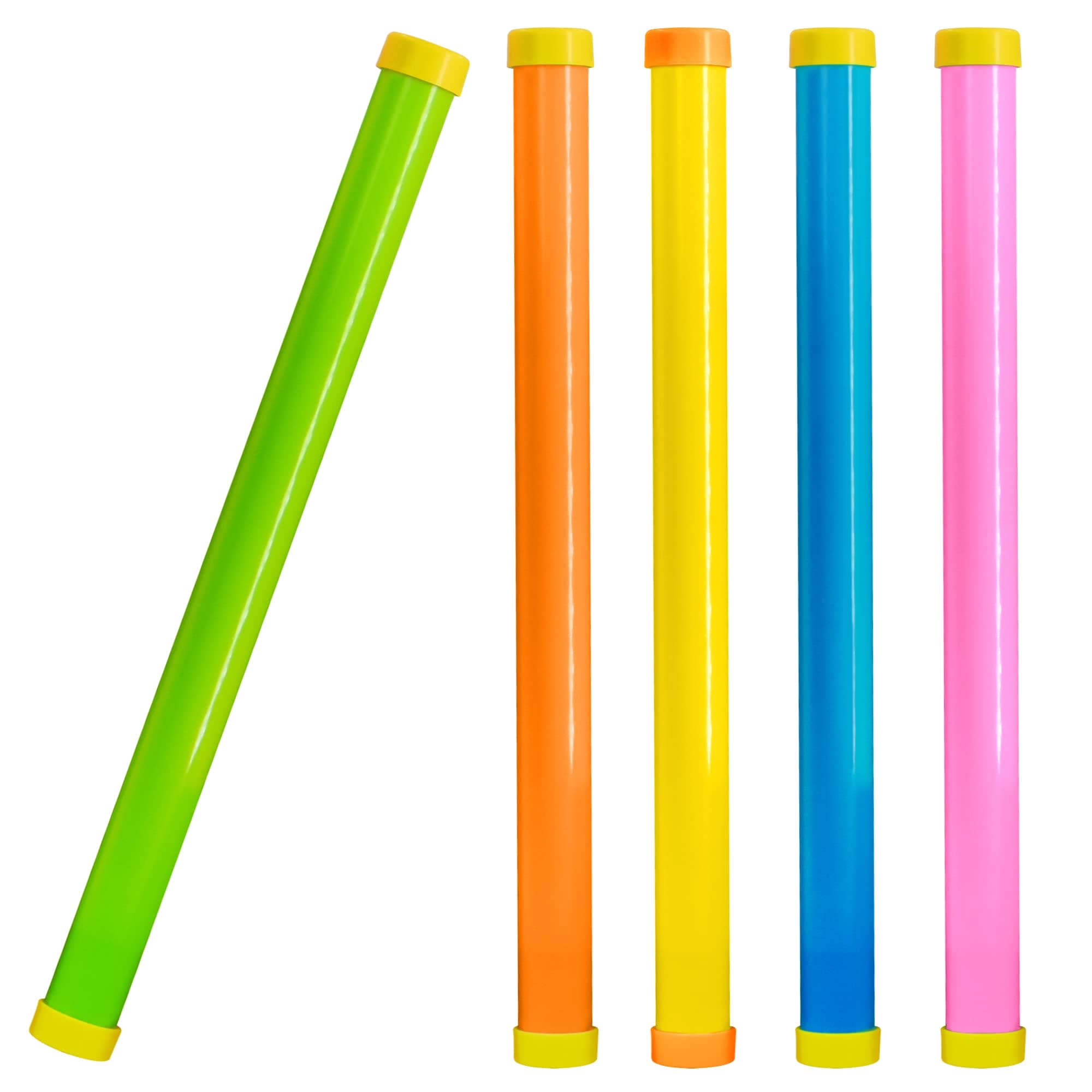 16" Groan Tube Noise Makers 5 Pack - Funny Party Noisemaker for Kids and Adults - Party Favor Sound Tubes Toys Multiple Colors