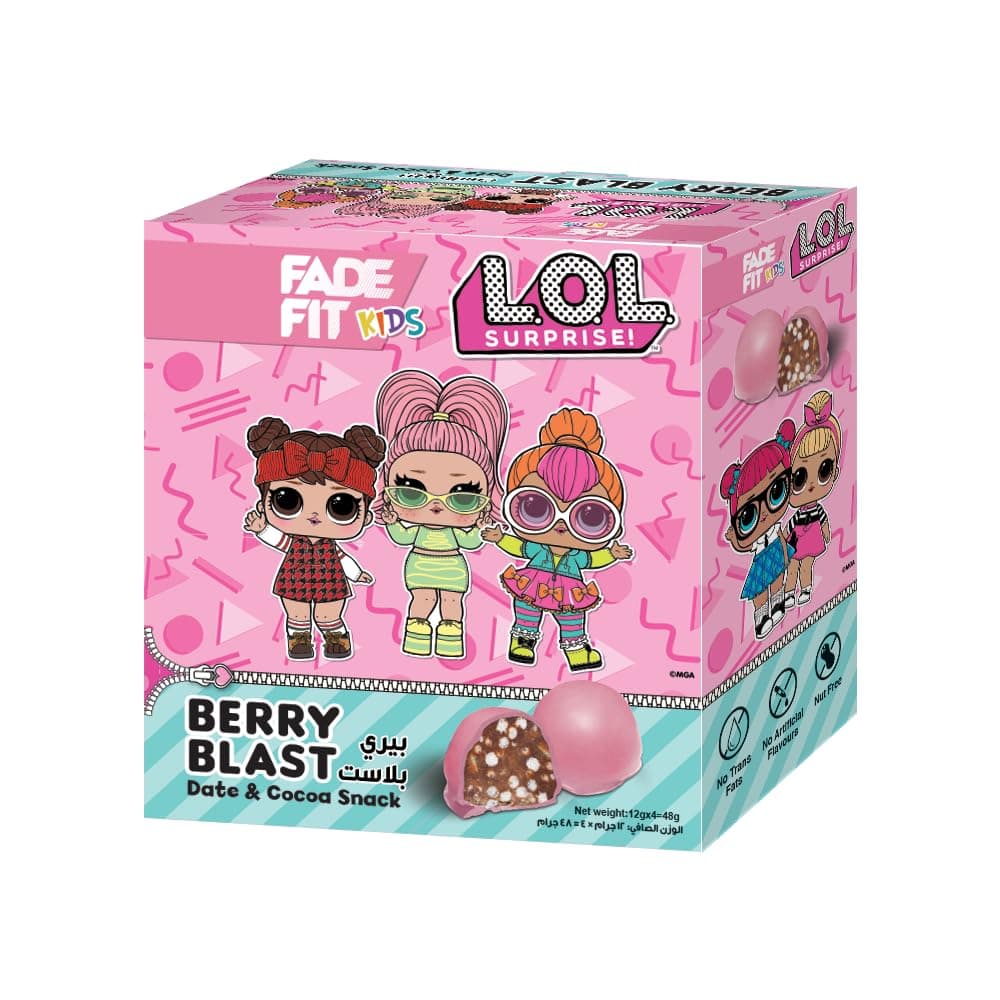 Kids Berry Blast, Date And Cocoa Snack, 48gm