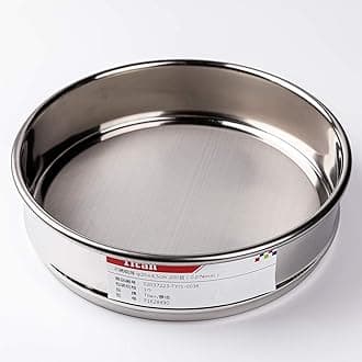 φ20×4.5cm 200 Mesh 304 Stainless Lab Sieves Economy Test Sieve 304 Stainless Steel Wire Cloth（0.074mm）