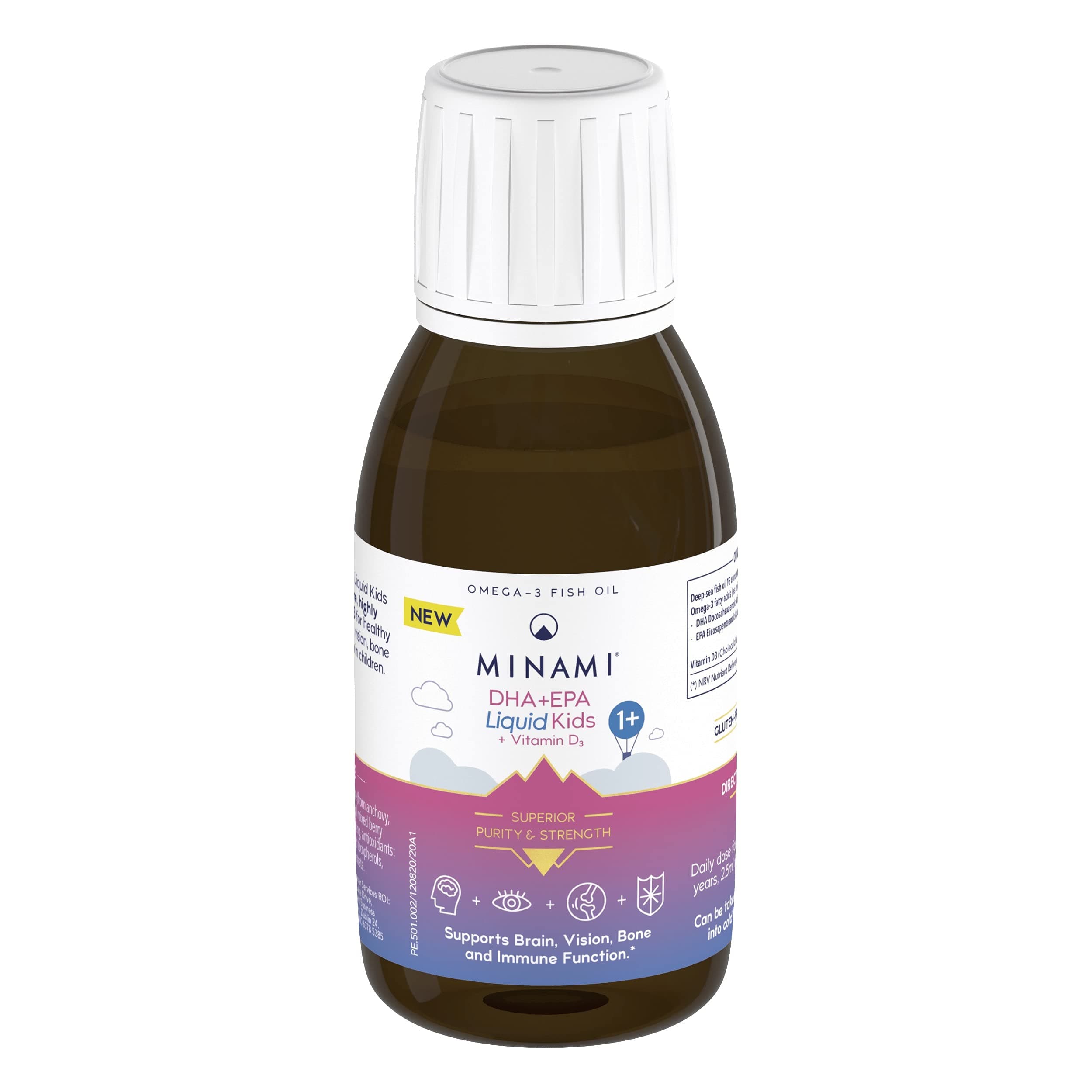 MINAMI - DHA+EPA Liquid Kids + Vitamin D3-100ml