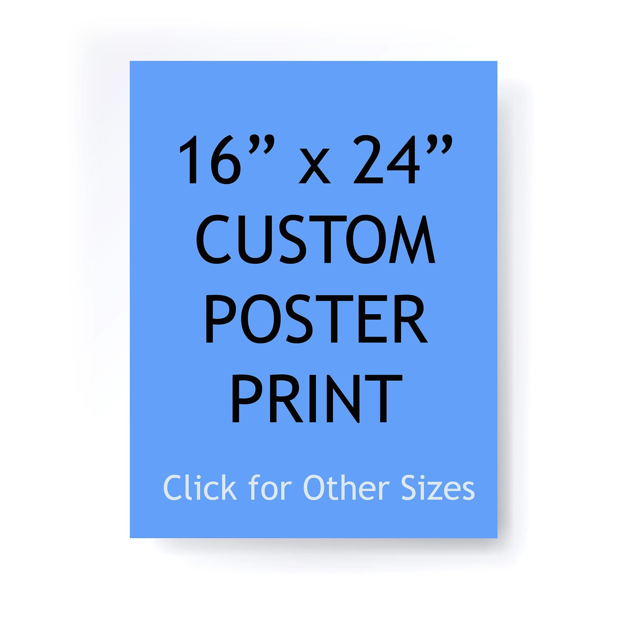Pera Print - Custom Poster Print - Upload Your Image/Photo - Personalized Photo Prints, Create Your Own Poster - Print Any Photos, Images - 16 x 24 inches