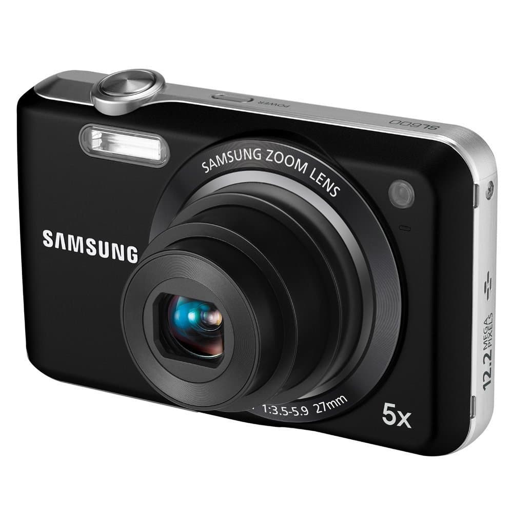 Samsung SL600 12.2 MP Compact Digital Camera - Black