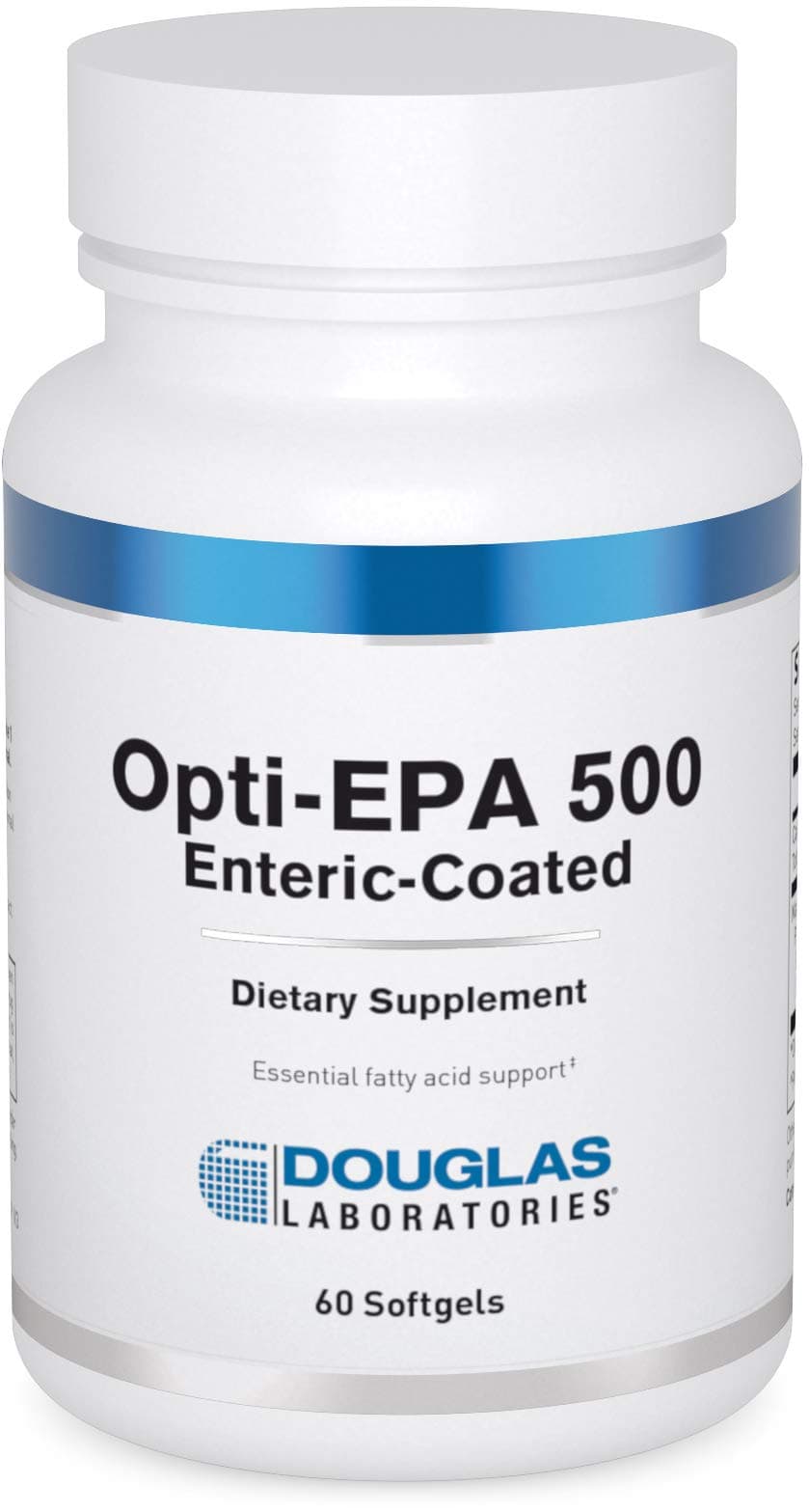 - Opti-EPA 500 | Enteric-Coated to Support Brain, Eyes, Pregnancy and Cardiovascular Health | 60 Softgels