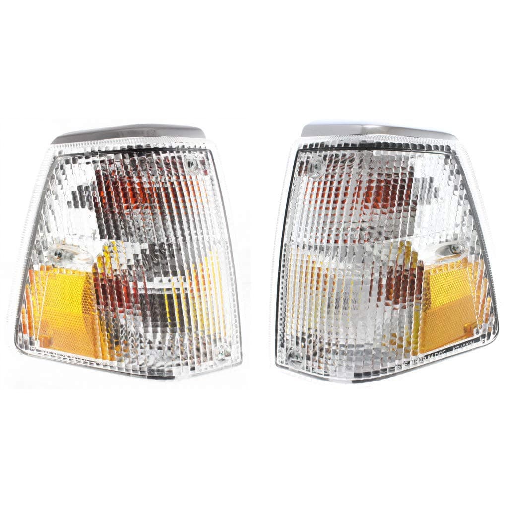 For Volvo 240 Parking Signal Light Assembly 1986-1993 Pair Driver and Passenger Side | VO2520102 | VO2521102 | 1312623-0