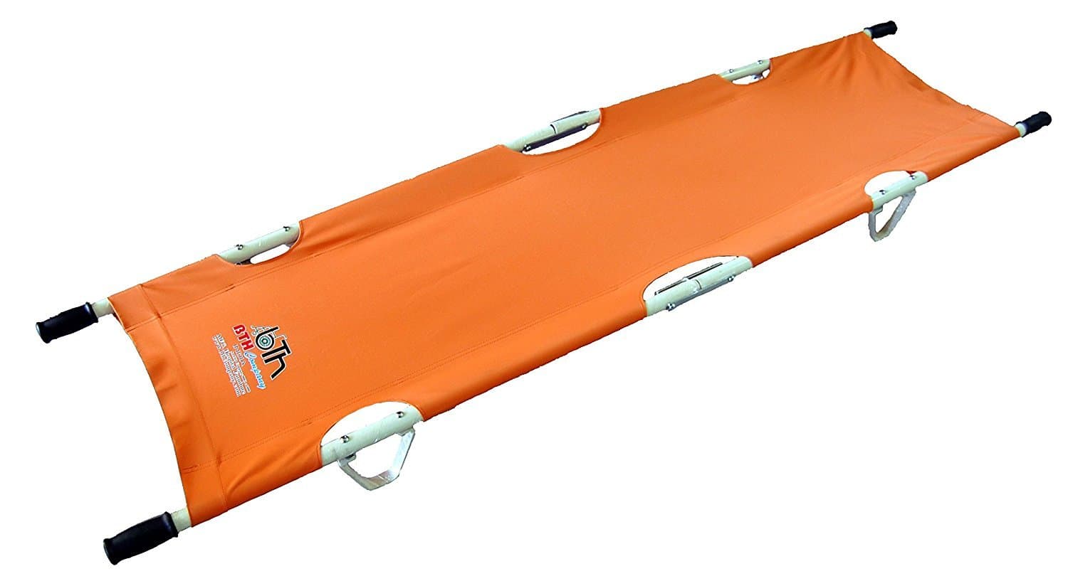Bth Company Folding Stretcher Tetron Fabric Ambulance Emergency Stretcher Orange Bt17