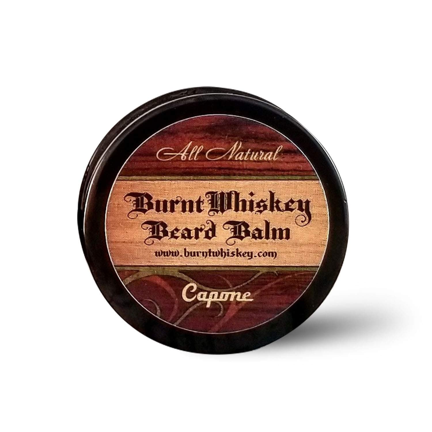 Burnt Whiskey Men’s All Natural Beard Balm, Capone.5 oz