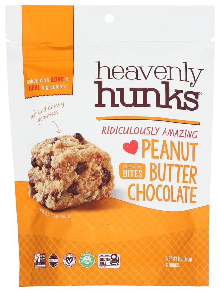 Heavenly HunksPeanut Butter Chocolate Cookies, 6 Oz (6 Pack)