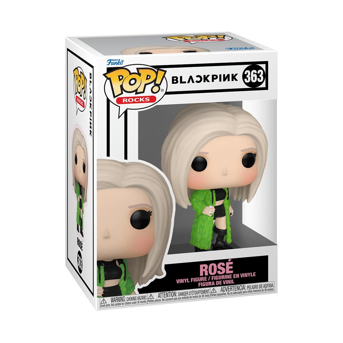 Funko Pop! Rocks: BLACKPINK - Rose - Blackpink - Collectable Vinyl Figure - Gift Idea - Official Merchandise - Toys for Kids & Adults - Music Fans - Model Figure for Collectors and Display