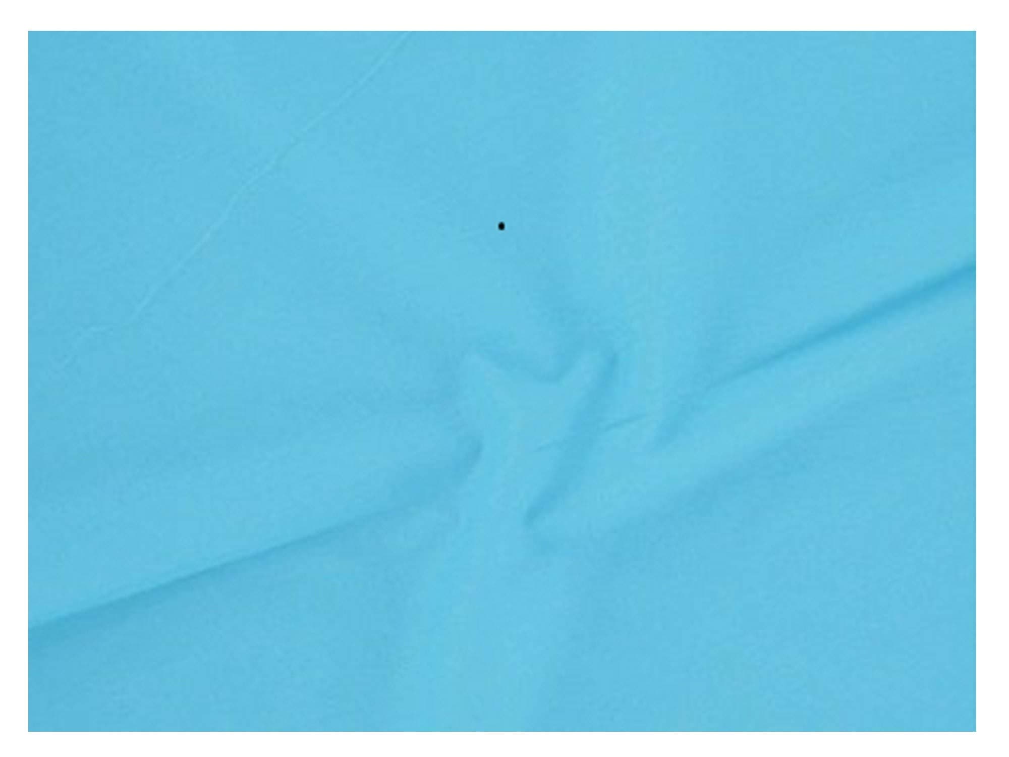 Polycotton Turquoise Fabric Material Plain Colour By The Metre 115cm wide (45")