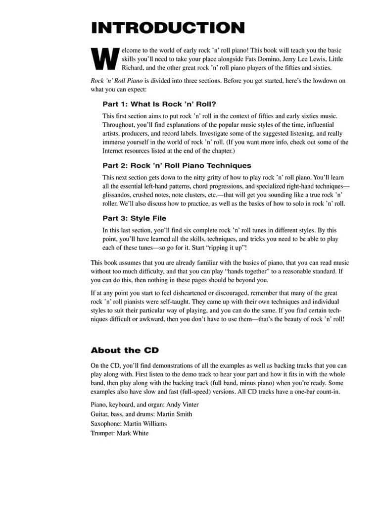 Rock'N'Roll Piano - The Complete Guide with Audio!: Hal Leonard Keyboard Style Series [Online download]