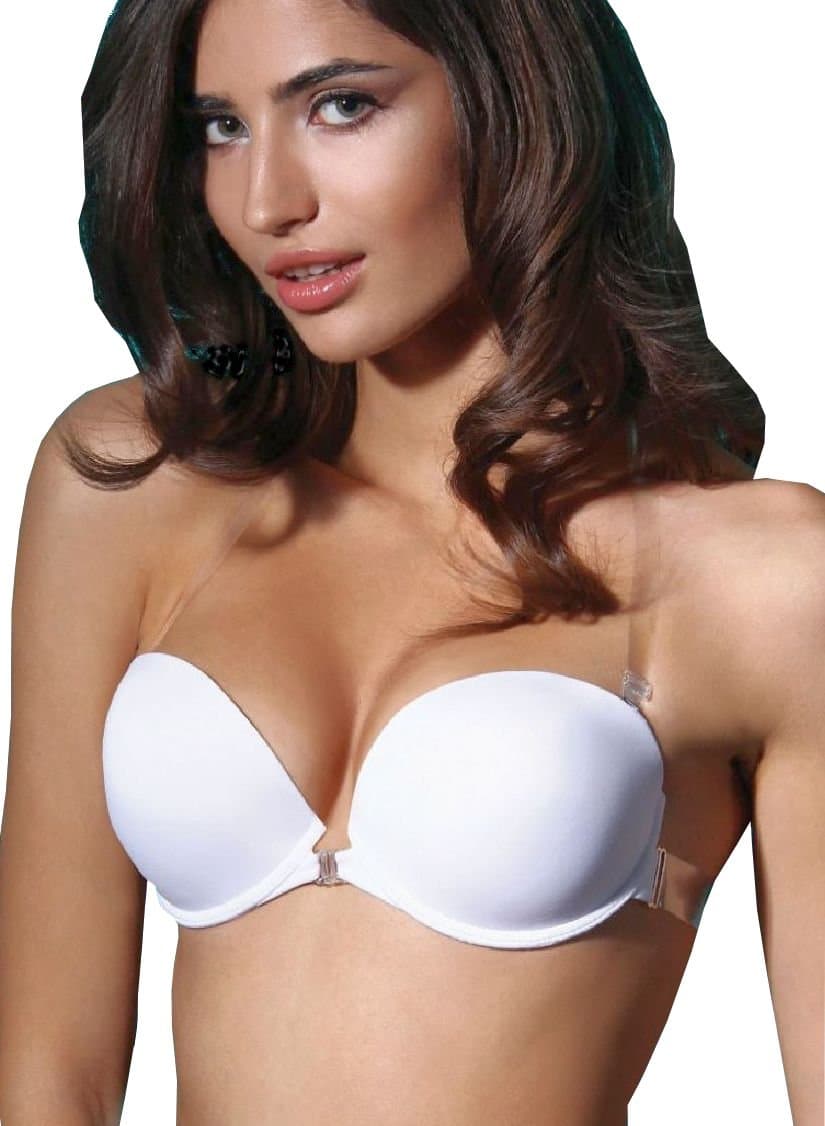 JOLIDON Push-up Gel Bra Halter Neck or Strapless Version Joli Don Transparent Back Portable