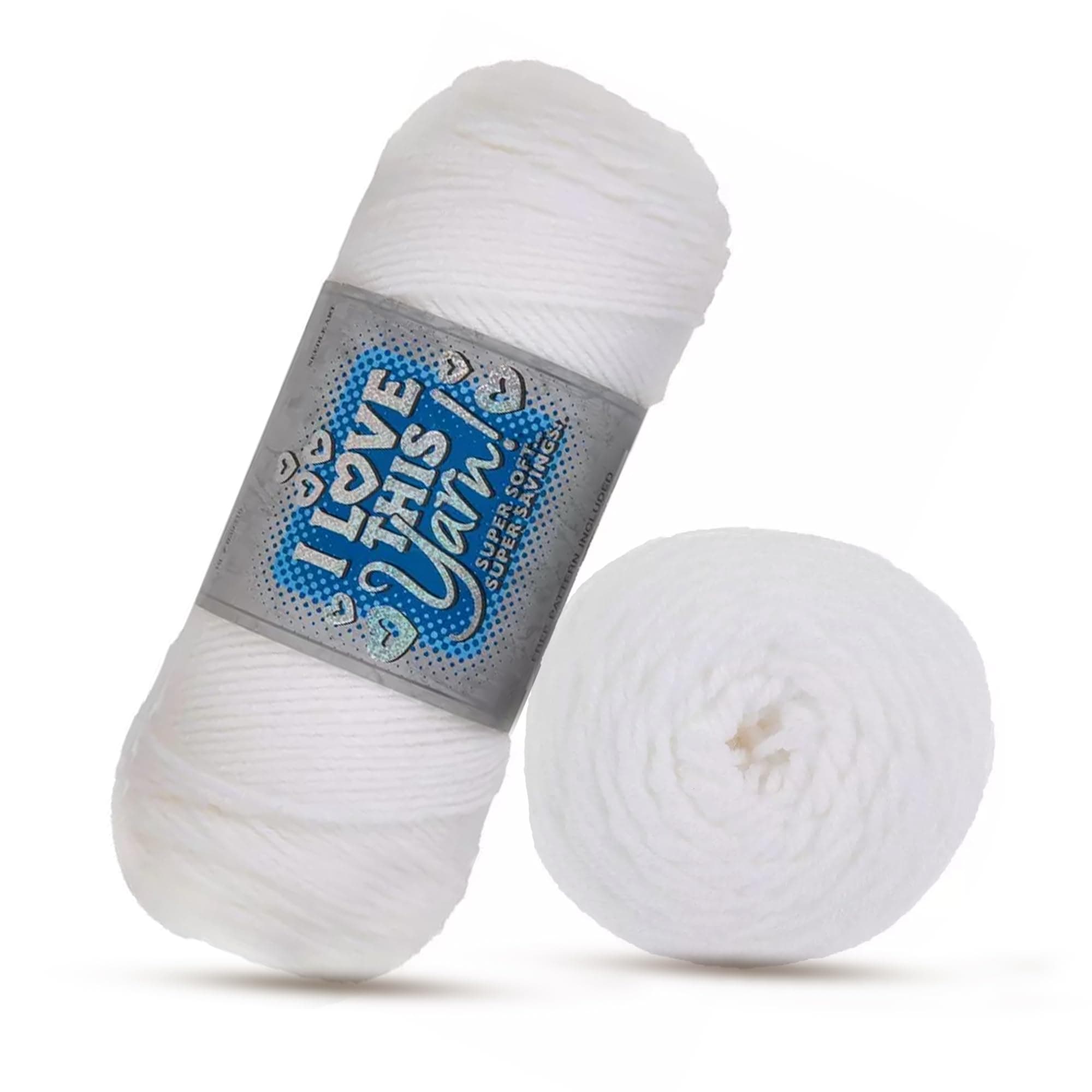 Hobby Lobby White I Love This Yarn