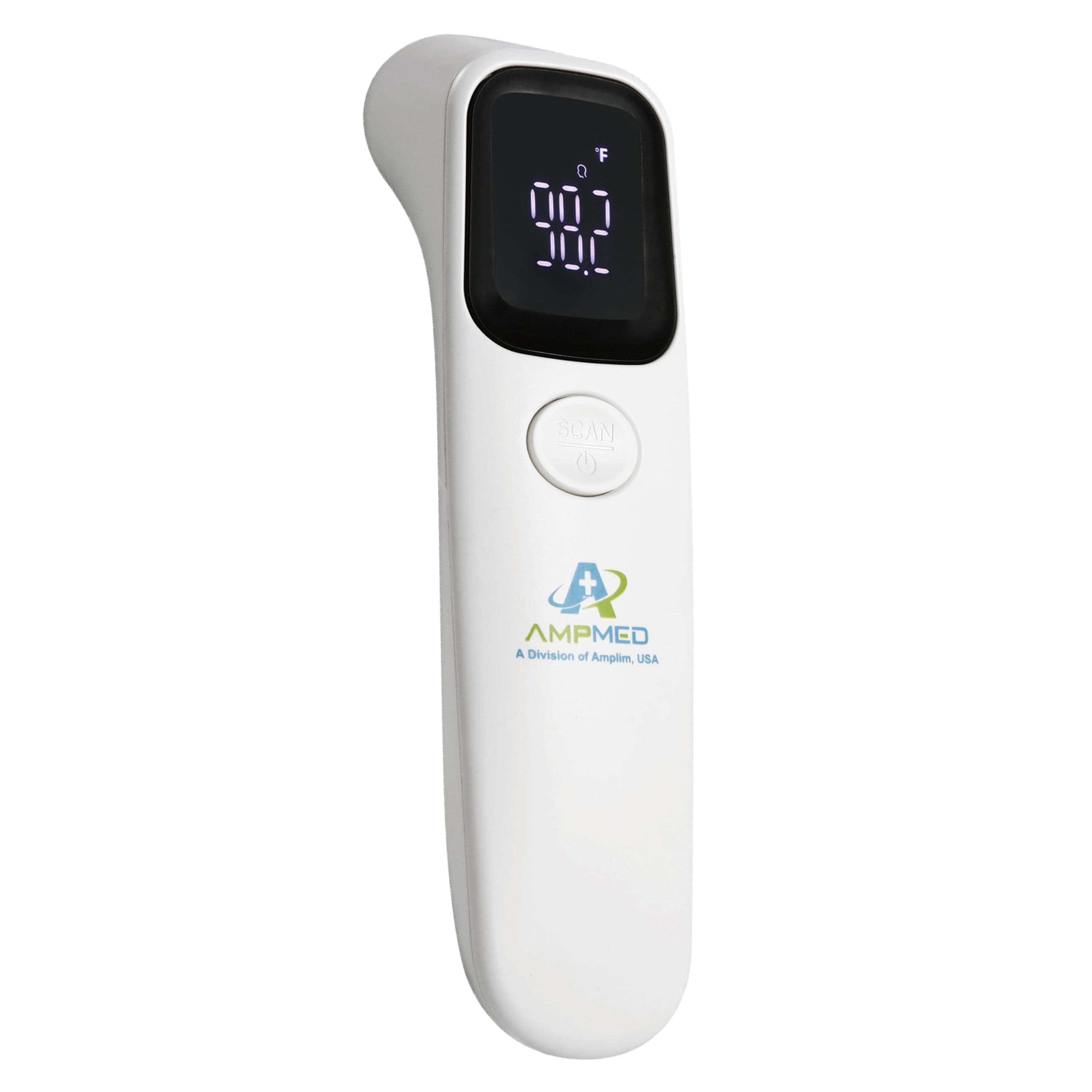 Amplim Baby Thermometer No Touch, Infrared Forehead Thermometer for Babies, Kids and Adults, Fast 1 Second Reading, Quiet Night Use, LED Display, Fever Alert, F/C Switchable for Home and Travel
