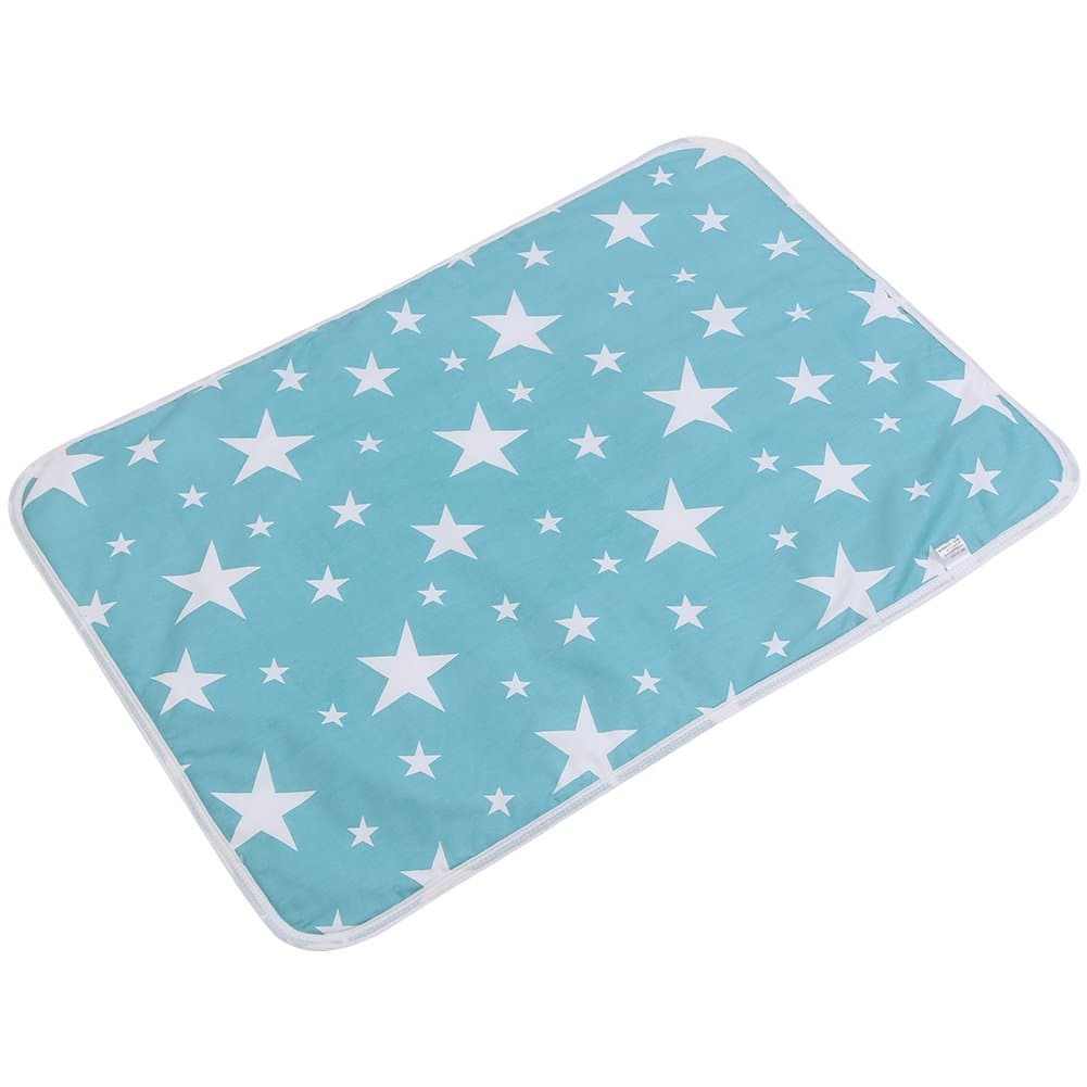 Ultra-Soft Large Washable Baby Changing Pad Mats Baby Cotton Urine Mat Diaper Nappy Bedding Changing Cover Pad Disposable Sanitary Baby Infant Toddler Diaper Liners Covers(Dream Stars)